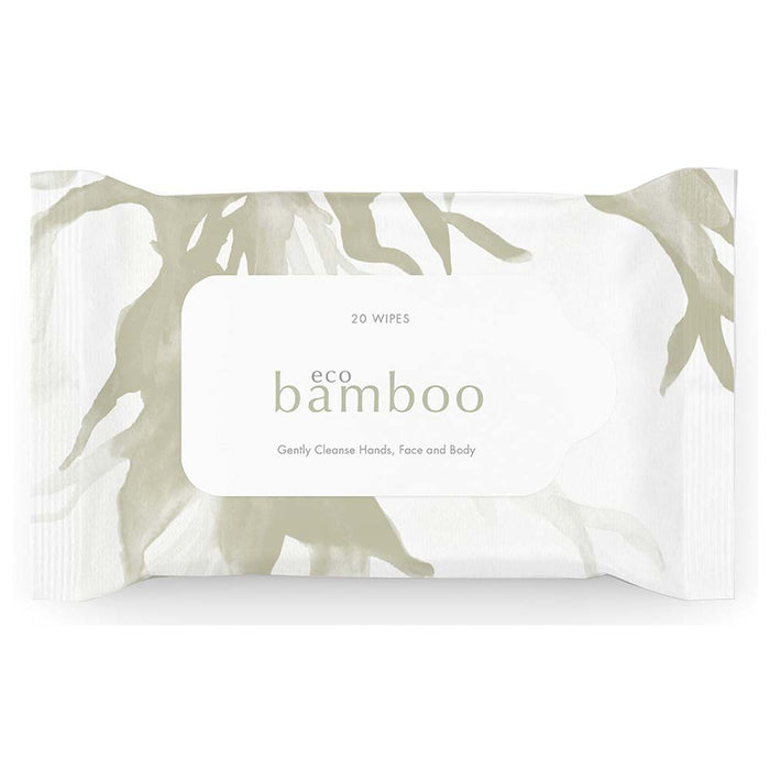 Luv Me Bamboo Wipes 20 Pack - L'Organic