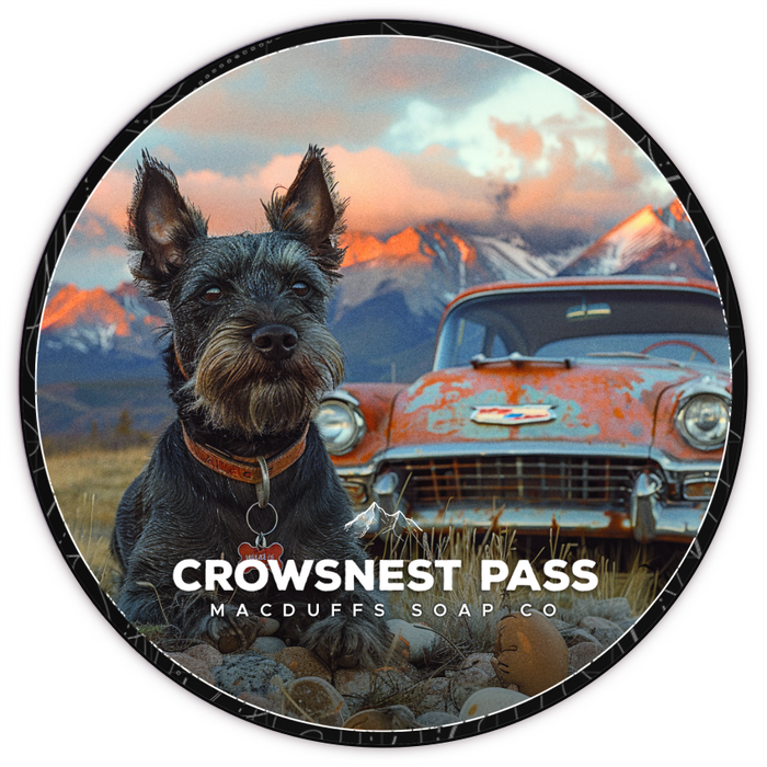 Macduffs Soap Company | Crowsnest Pass SHAVE SOAP