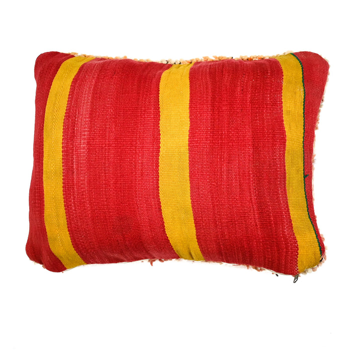 Magnolia Berber Carpet Pillow made using vintage Moroccan rugs