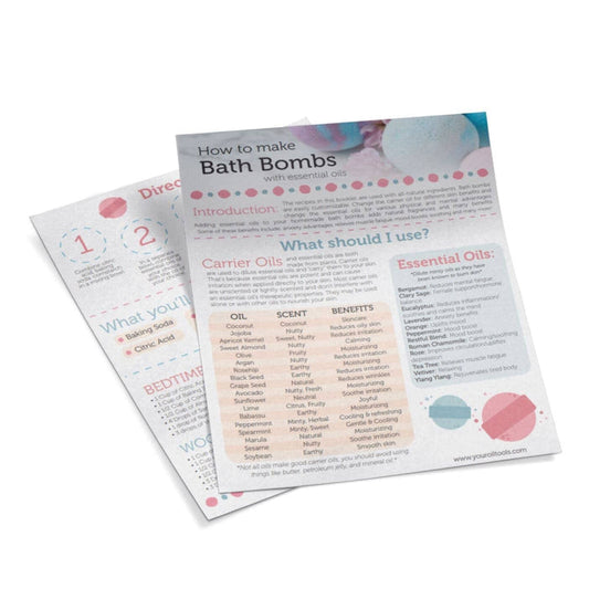 Make Bath Bombs with Essentials Oils Chart at Your Oil Tools