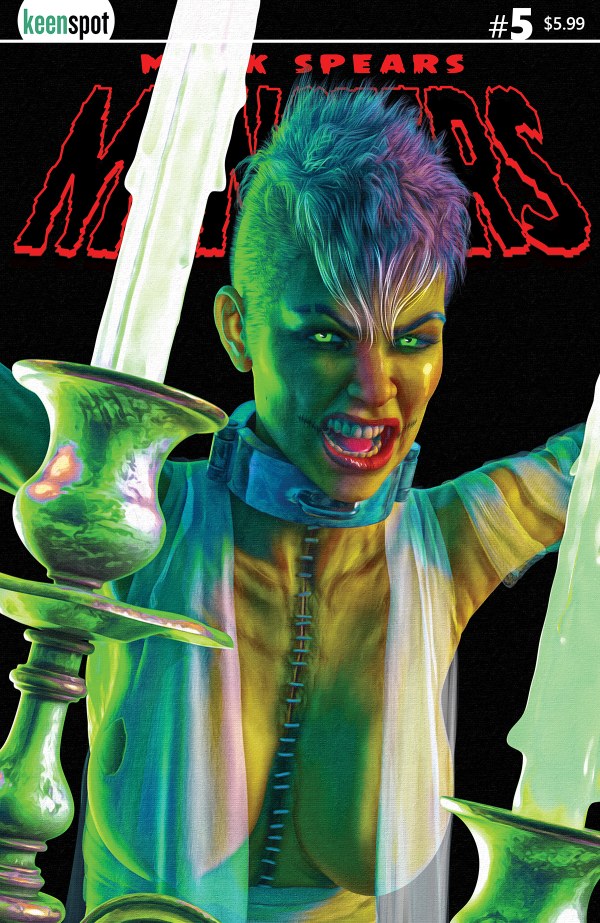 Mark Spears Monsters #5 Cover B Mark Spears Haircut Variant