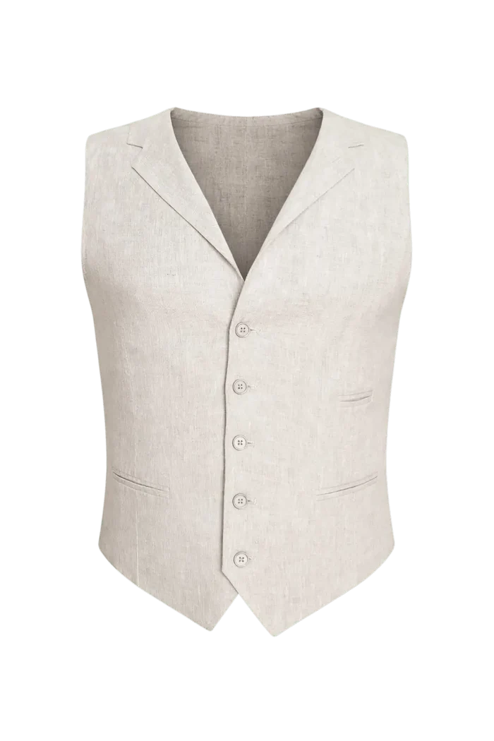 Nevada Gilet Natural - Rok&Billie, The Unique Rebel Boutique