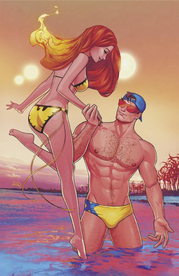 Marvel Swimsuit Special: Friends, Foes & Rivals #1 1:50 Russell Dauterman Virgin Variant