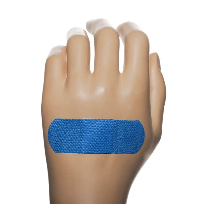 Medique Blue Metal Detectable Woven Bandages 1x3 100/box