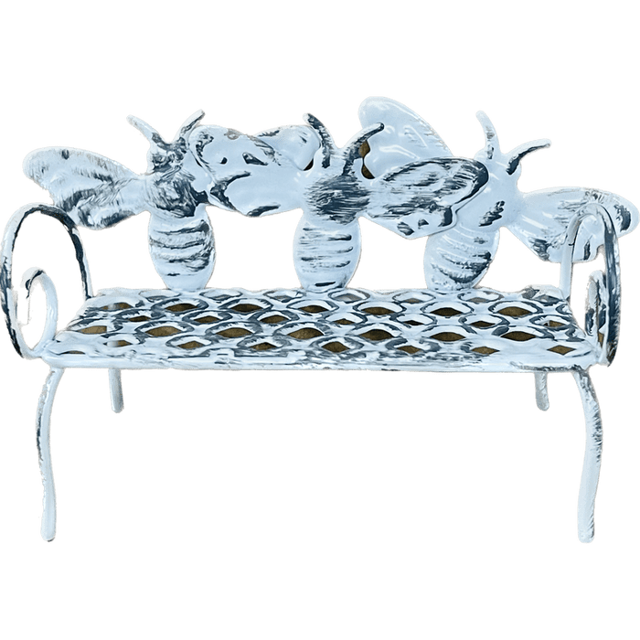 Miniature Garden Wire Bench