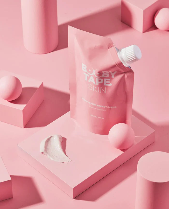 Miracle pink breast scrub