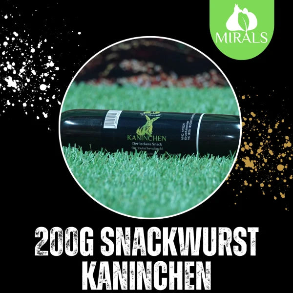 MIRALS Snackwurst Kaninchen