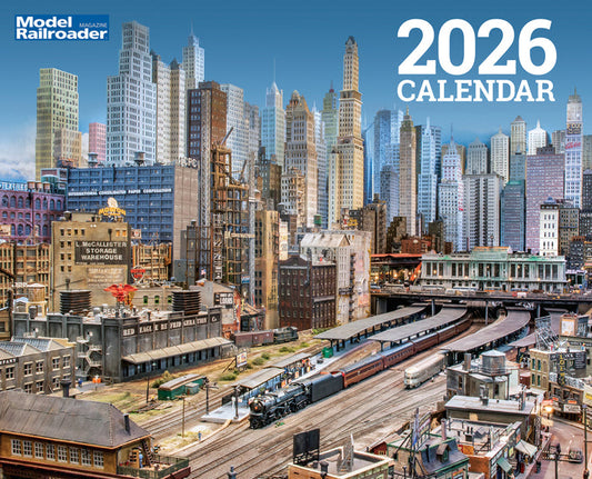 model railroader's 2026 calendar