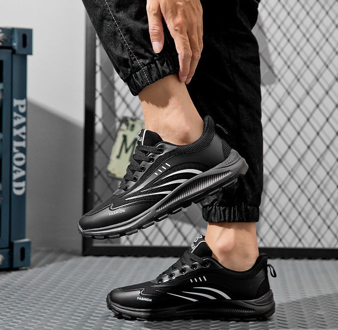 MS1059 - Stylish Black Casual Shoes