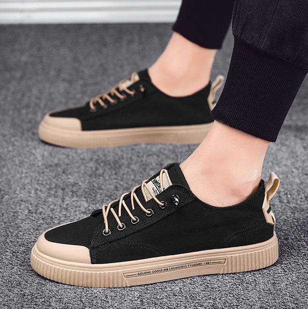 MS1062 - Breathable Low-Top Canvas Shoes