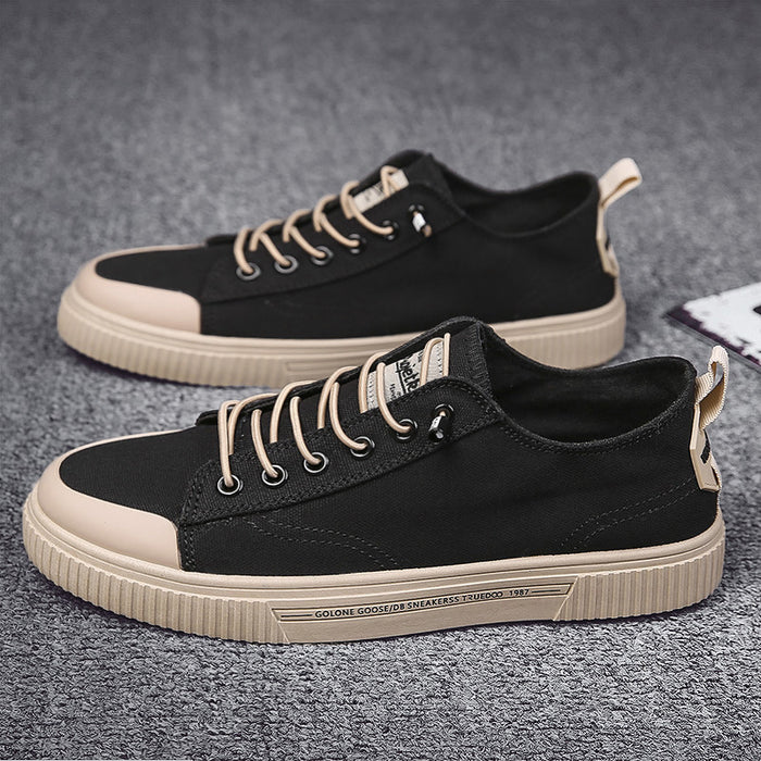 MS1062 - Breathable Low-Top Canvas Shoes