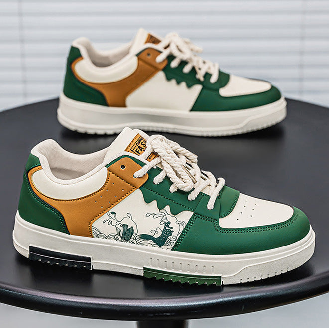 MS1071 - Retro Printed Casual Fashion Shoes