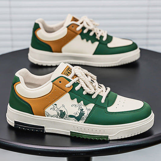 MS1071 - Retro Printed Casual Fashion Shoes