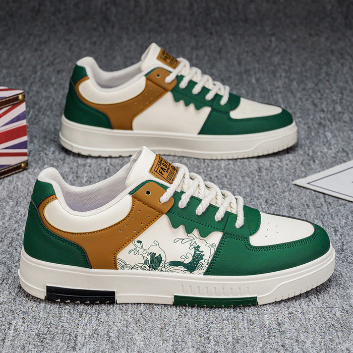 MS1071 - Retro Printed Casual Fashion Shoes