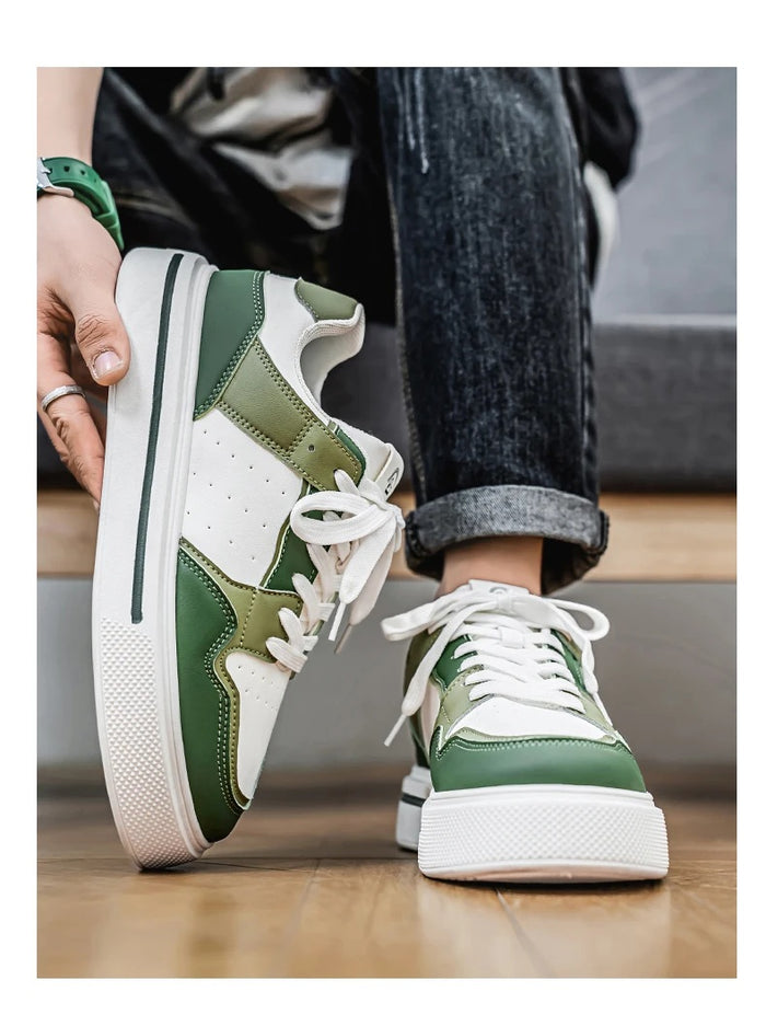 MS896 - Korean Casual Green Sneaker Shoes