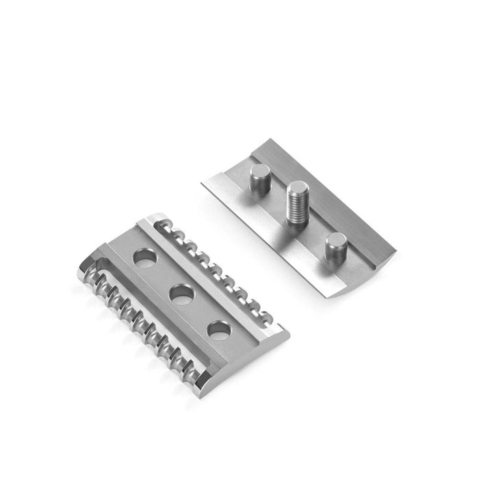 Muhle R41GS Stainless Steel Safety Razor head Open Comb