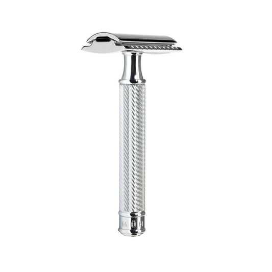 Muhle Traditional Chrome Safety Razor Closed Comb