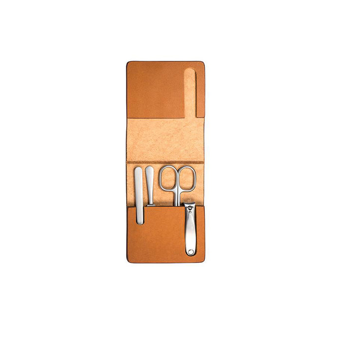 Muhle Travel Manicure Set In Cowhide Case