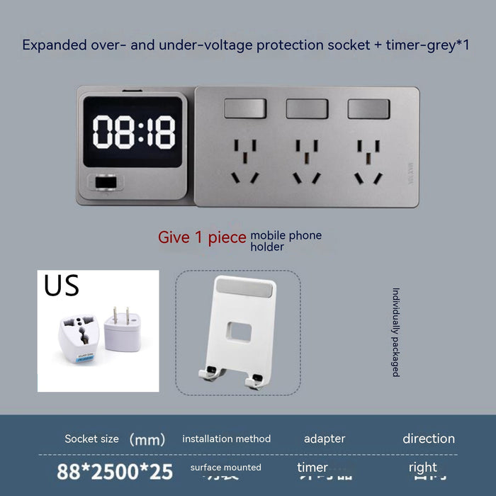 Right timer grey / US