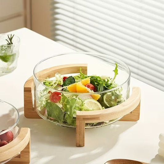 glass bowl with bamboo stand
2100ml glass serving bowl
multipurpose glass bowl
glass salad bowl
glass fruit bowl
bamboo stand serving bowl
modern serving bowl
glass snack bowl
salad serving bowl
glass serving bowl Pakistan
