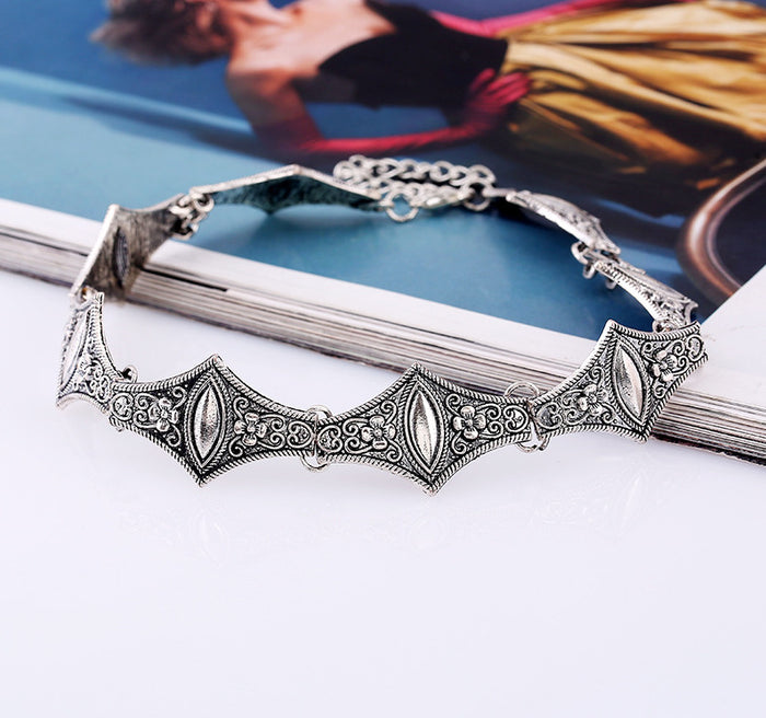 N2720 - American Bohemian collar  Necklace