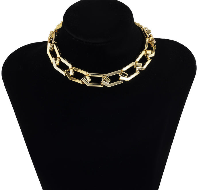 N2741 - American Cross-border Trendy Punk Style Thick Chain