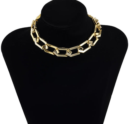 N2741 - American Cross-border Trendy Punk Style Thick Chain
