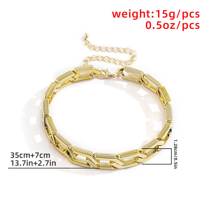 N2741 - American Cross-border Trendy Punk Style Thick Chain