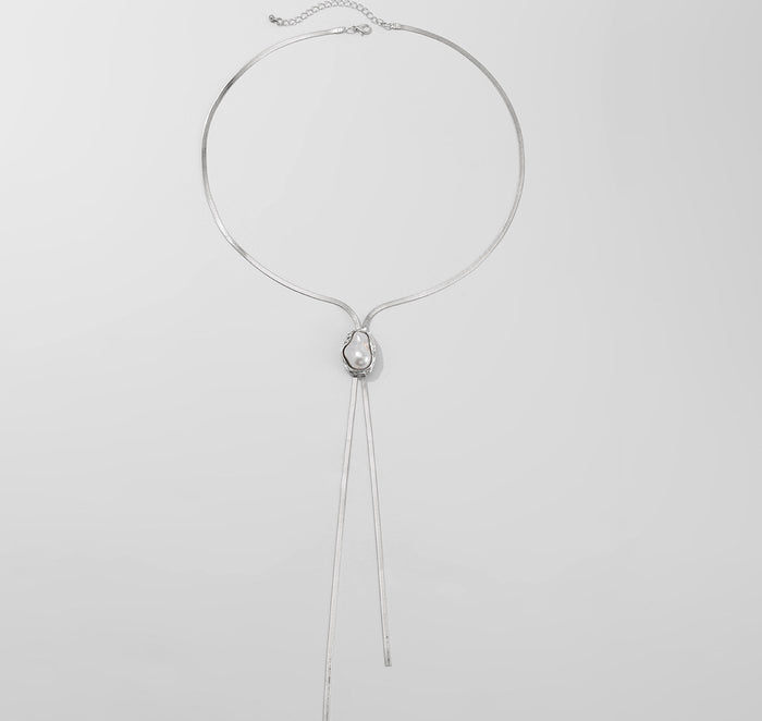 N2756 - Baroque Pearl Hip-Hop Pendant