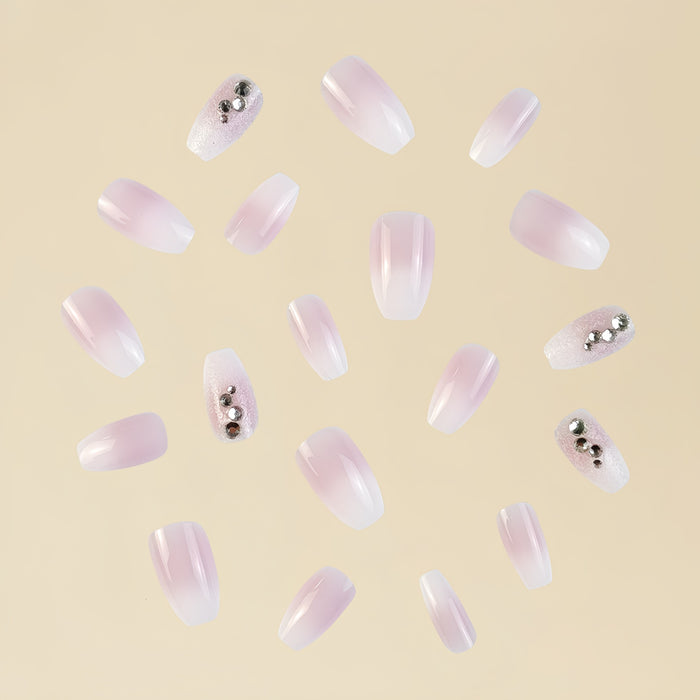 NA092 -  Autumn Lotus Root Nails