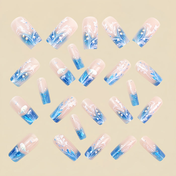 NA102 - Manicure Patch Blue Ocean Nails