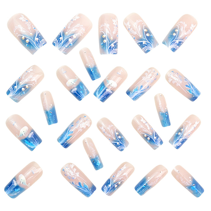 NA102 - Manicure Patch Blue Ocean Nails