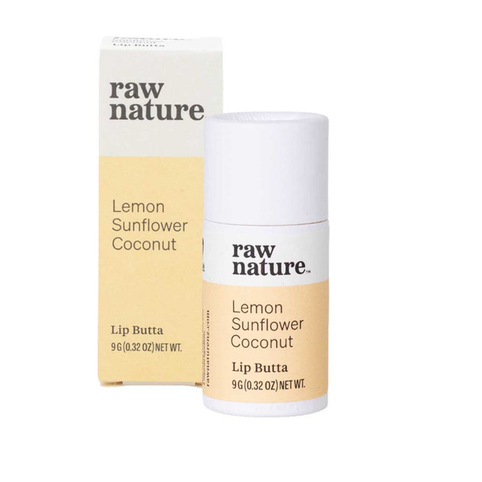 raw nature Lemon Sunflower Coconut Lip Butta _2