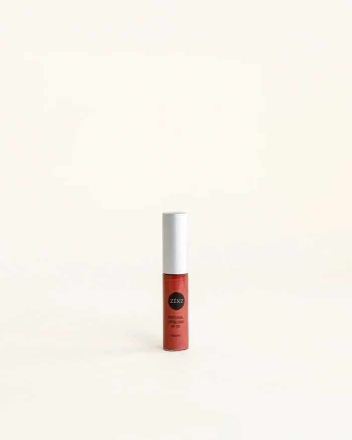 Natural Lipgloss Laura no. 72, nougat brown
