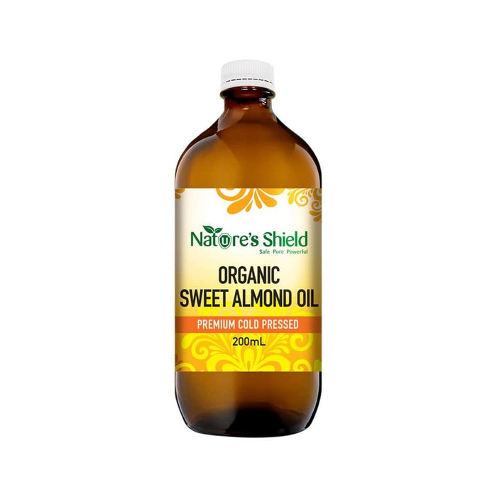 Nature's Shield Organic Sweet Almond Oil - 200ml - L'Organic