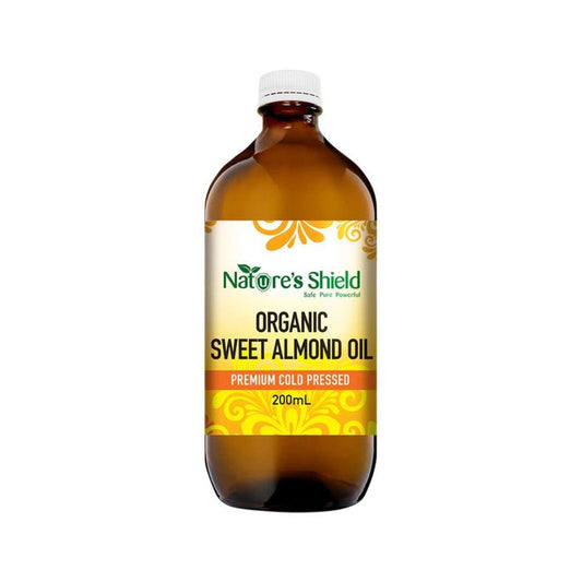 Nature's Shield Organic Sweet Almond Oil - 200ml - L'Organic