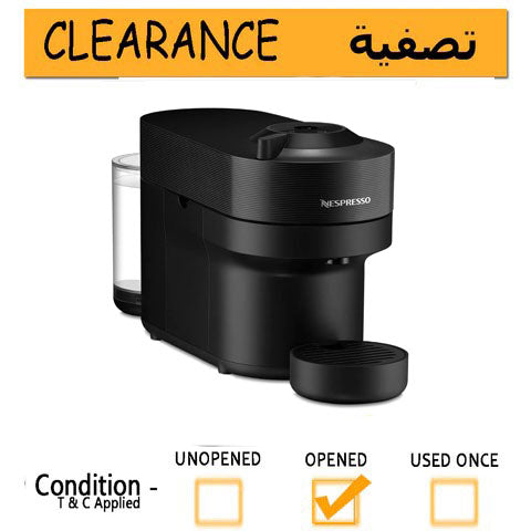 Nespresso Vertuo Pop 11729 Coffee Machine by Magimix - Black-- Clearance