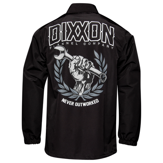 Never Outworked Coaches Jacket