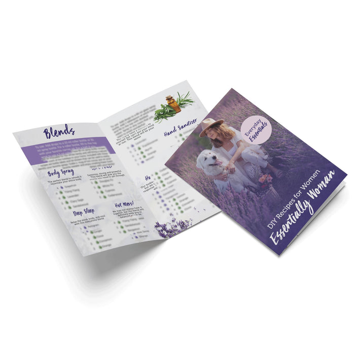 NEW Essentially Woman Recipes & Labels DIY for Essential Oils at Your Oil Tools