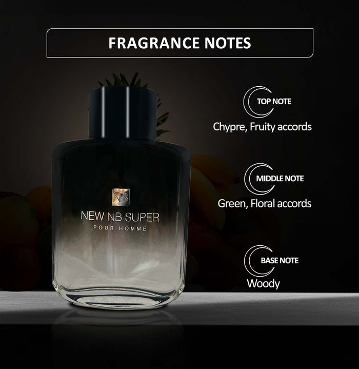 NEW NB SUPER POUR HOMME EDT PERFUME 115ML FOR MEN