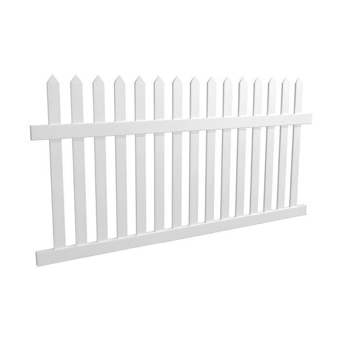 Oxworks North Haven PVC Panel Kit - White - Classic Picket - 1200mm - - Image 1