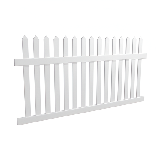 Oxworks North Haven PVC Panel Kit - White - Classic Picket - 1200mm - - Image 1