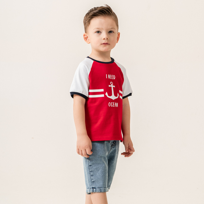 Ocean Anchor Boys Casual Set