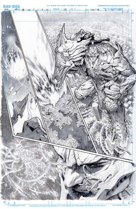 OLYMPUS SAGA MEGALITH #1 (OF 4) CVR E LEWIS LAROSA ORIGINAL ART EDITION 2 VAR
