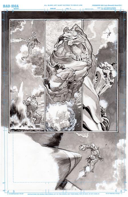 OLYMPUS SAGA MEGALITH #1 (OF 4) CVR N LEWIS LAROSA ORIGINAL ART EDITION 11 VAR