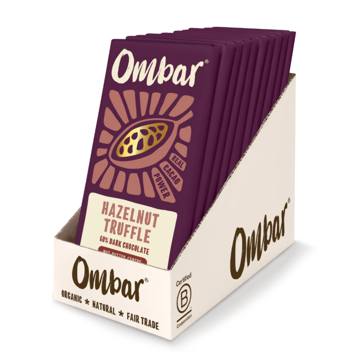 Ombar Centres Hazelnut Truffle 70g