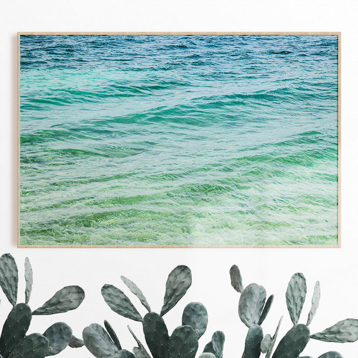 Ombre Ocean Photographic Hahnemühle Print