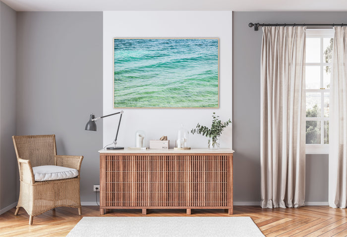 Ombre Ocean Photographic Hahnemühle Print