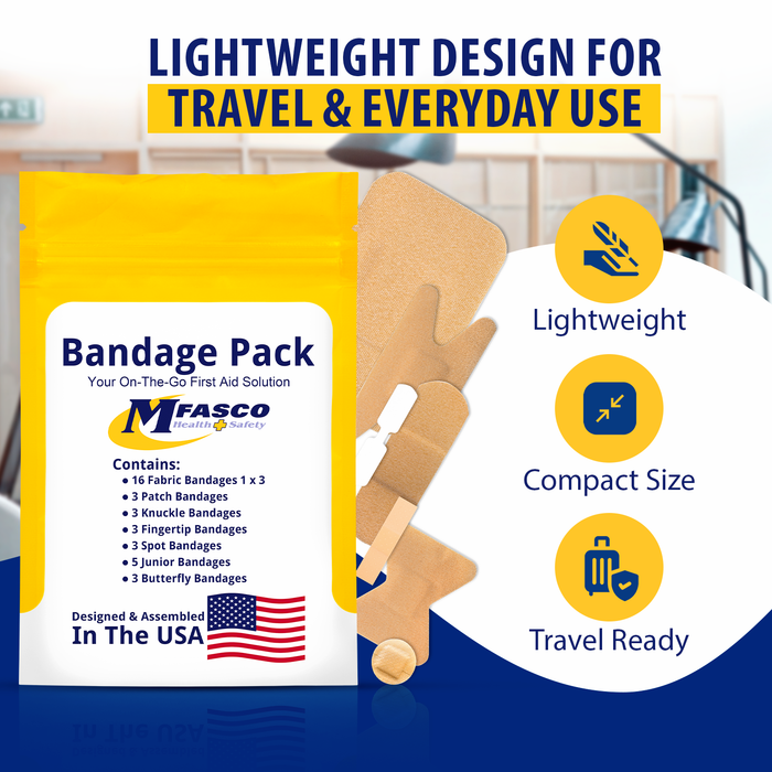 On The Go Adhesive Bandage Pack