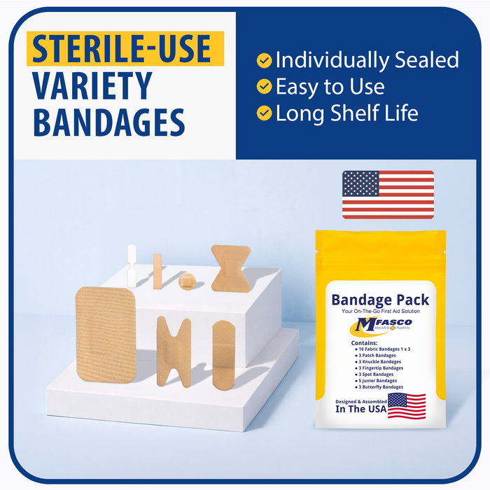 On The Go Adhesive Bandage Pack